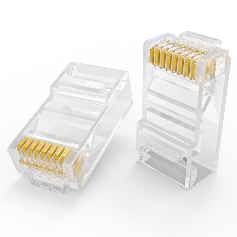 六类网线水晶头 千兆网络的关键工程级连接点